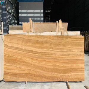 Dalles de marbre émaillé effet <span class=keywords><strong>bois</strong></span> Bookmatch, dalles de marbre Equator Marmara, dalles de marbre jaune royal effet <span class=keywords><strong>bois</strong></span> - Product Image 4