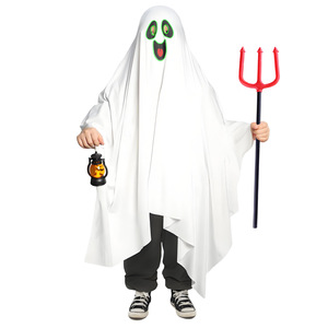 Capa Luminosa de Fantasma Manyusha para Niños y Adultos, Disfraz de Halloween Unisex con Etiqueta y Etiquetas Adhesivas, Fuente Transfronteriza - Product Image 4