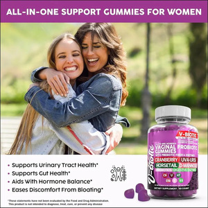 LUVVITA Gummies Probiotiques Personnalisés en Gros pour Femmes avec Fibres Prébiotiques et Enzymes pour la Santé des Voies Urinaires et les Soins de Santé Adulte - Product Image 2