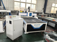 Máquina CNC Router 1325 de 4x8 pies para tallado de madera, DSP NC Studio, motor paso a paso de un solo husillo, alta precisión para fabricación de muebles y puertas