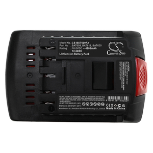 Batterie pour Bo-sch BAT609, BAT609G, BAT610G, BAT611, <span class=keywords><strong>BAT618</strong></span>, BAT618G, BAT620, BAT622 17618 - Product Image 5