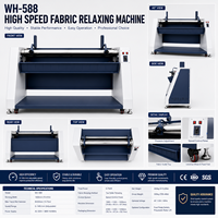 Machine de relaxation de tissus robuste pour l'alimentation textile en usine