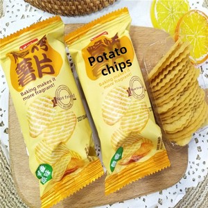 Ma Dajie <span class=keywords><strong>Chips</strong></span> de pommes de terre soufflées Flocon de neige Saveur originale douce, Saveur <span class=keywords><strong>barbecue</strong></span>, Saveur tomate champêtre, Snack 500g en vrac 270 - Product Image 3
