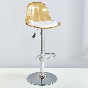 Taburete de Bar K, Diseño Moderno y Sencillo, Silla de Caja con Respaldo Ajustable en Altura, Taburete Elegante con Altura Ajustable - Product Image 4