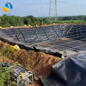 Geomembrana para Revestimiento de Estanques de Cenizas de Carbón, Tratamiento de Aguas Residuales de Plantas de Energía, Lámina Resistente a Ácidos y Álcalis de Alta Resistencia - Product Image 1