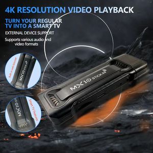 Clé USB Android TV <span class=keywords><strong>Stick</strong></span> en promotion, clé Android TV 4K, clé <span class=keywords><strong>IPTV</strong></span> avec télécommande vocale - Product Image 1
