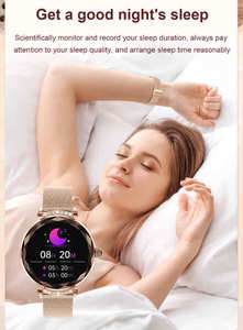 Nx7 Pro Smartwatch Bt Noemt De Gezondheid Van Vrouwen Hartslag 1.19Inch Amoled Scherm Ip68 Waterdichte Sportmodi Lady Fashion Smart Watch - Product Image 4