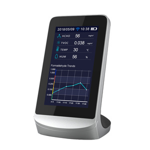 Détecteur de Qualité d'<span class=keywords><strong>air</strong></span> avec connexion wifi par TUYA APPLICATION Moniteur multi-gaz analyseur PM10 PM25 d'échappement - Product Image 3