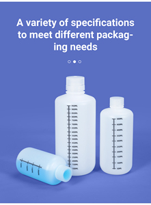 Chất lượng cao rỗng tốt nghiệp Thuốc thử chai nhựa hóa chất chai với graduations phòng thí nghiệm Thuốc thử HDPE mẫu chai - Product Image 5