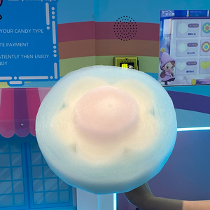 Trung tâm mua sắm ngoài trời tự thông minh kẹo bông xỉa Máy bán hàng tự động tự động tùy chỉnh thẻ tín dụng tiền xu và phương thức thanh toán tiền mặt - Product Image 4