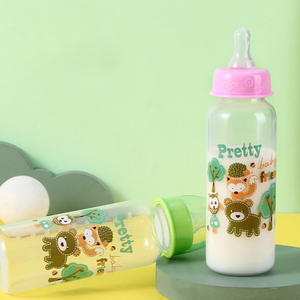 Nouveau-né anti-flatulence PP <span class=keywords><strong>biberon</strong></span> dessin animé <span class=keywords><strong>lait</strong></span> <span class=keywords><strong>maternel</strong></span> <span class=keywords><strong>biberon</strong></span> d'<span class=keywords><strong>allaitement</strong></span> infantile <span class=keywords><strong>biberon</strong></span> mère et ba - Product Image 2