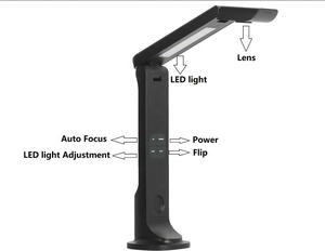A4 A3 Digital Visualizer Book Paper <strong>Scanner</strong> Portable Visual Presenter USB High Speed Document Camera for PC in Stock - Product Image 3