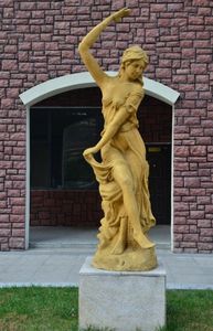 Met De Hand Gegraveerde Sculpturen Van Mensen En Dieren Bronzen Metalen Ambachten - Product Image 4