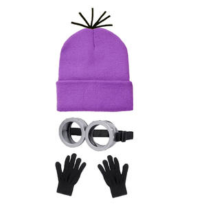 3 Piezas <span class=keywords><strong>de</strong></span> Accesorios para Disfraces <span class=keywords><strong>de</strong></span> Halloween, Sombreros para Mujeres y Hombres, Gafas Steampunk, Set <span class=keywords><strong>de</strong></span> Cosplay para Fiestas, Gorros Amarillos para Adultos - Product Image 3