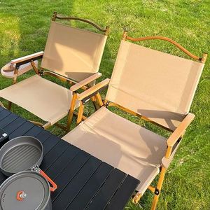 ชุดเก้าอี้พับซินจิงฉี เก้าอี้เคอร์มิต 50x51x76 ซม. สำหรับตั้งแคมป์กลางแจ้ง ชายหาด พกพาสะดวก โครงเหล็ก ผ้าอ๊อกซ์ฟอร์ด - Product Image 1