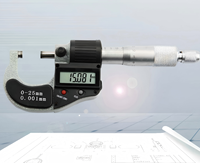 Digital Electronic Outside Micrometer 0-25 25-50 50-75 75-100 100-125 125-150mm Precision Measuring Tool