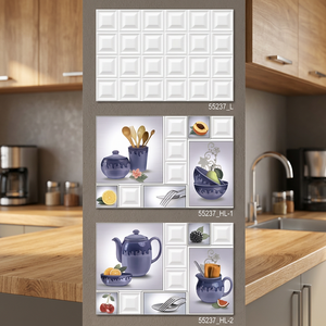 Accessoires de cuisine Imprimé HD Brillant 30x45cm Carreaux muraux en céramique 300x450mm 12x18 pouces Décoration murale intérieure sans huile - Product Image 4