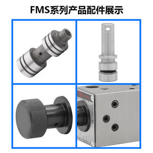 Vanne de régulation hydraulique électromagnétique FMS-G02T/FKCS-02, vanne de régulation de débit électrique - Product Image 5