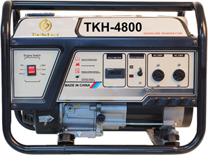 Générateur à essence TieKeHan TKH-4800 2,8 kW refroidi par air, 4 temps, 15 L, monophasé 230 V 50/60 Hz, usage domestique, 212 cm³, 95 % TKH-4800 - Product Image 1