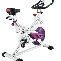 Vélo de spinning Zoshine avec contrôle, volant ultra silencieux, écran LCD, moniteur de fréquence cardiaque, cadre en acier pour l'exercice