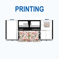 Tadjikistan Stock EcoPrint Direct Fabric Printer Coton Textile Machine Numérique Atexco Promotion Prix Ouzbékistan Boss