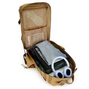 Sacs à dos de randonnée imperméables pour l'extérieur, sacs de trekking avec logo OEM, sac à dos tactique de camping 900D Oxford 45L - Product Image 2