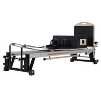 MJD Aluminium Pilates Reformer, ein Hochwertiges Pilates Core-Bett, Geeignet für Yoga und Kernkraftübungen