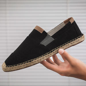 En stock, logo personnalisé, espadrilles en toile de chanvre de haute qualité, décontractées, confortables, respirantes, unisexes, bon marché, pour l'été - Product Image 5