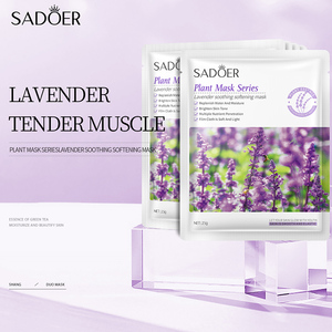 <span class=keywords><strong>Mascarilla</strong></span> Facial SADOER con Extracto Natural de Plantas Orgánicas, <span class=keywords><strong>la</strong></span> <span class=keywords><strong>Mejor</strong></span> para una Piel Radiante e Hidratada, para Piel Seca y Sensible - Product Image 5