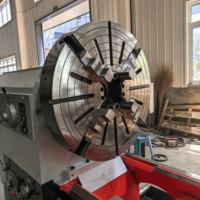 Tour à métaux horizontal robuste Yade CNC CW61125L*8000, largeur de guidage 755, niveau de sécurité élevé, garantie 1 an