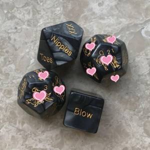 <span class=keywords><strong>Juego</strong></span> de Dados Luminosos para Parejas - Dados Creativos para Adultos con Guía de Posturas para Juegos Íntimos - Product Image 2