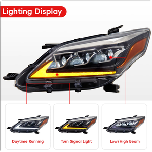 ไฟหน้า LED สำหรับ <span class=keywords><strong>Toyota</strong></span> <span class=keywords><strong>Innova</strong></span> ปี 2010 2011 <span class=keywords><strong>2012</strong></span> 2013 2014 2015 โปรเจคเตอร์ ไฟหน้า LED แบบดัดแปลง รุ่นใหม่ล่าสุด - Product Image 2