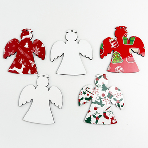 Corte láser Bordes lisos Casa inteligente Sublimación Mdf en blanco Adornos <span class=keywords><strong>de</strong></span> <span class=keywords><strong>Navidad</strong></span> Lujo Personalizado - Product Image 6