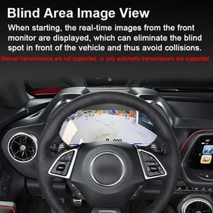 For Chevrolet Camaro 2016-2023 <b>Digital</b> Dashboard Panel GPS Speedometer Virtual Cockpit LCD Instrument Tachometer Odometer <b>Clock</b> - Product Image 5