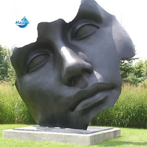<span class=keywords><strong>Sculpture</strong></span> d'art personnalisée en métal de grande taille, <span class=keywords><strong>visage</strong></span> humain, paysage, statue abstraite en bronze, <span class=keywords><strong>visage</strong></span> de <span class=keywords><strong>couple</strong></span> amoureux, baiser métallique - Product Image 5