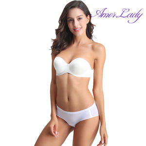 누드 백리스 패셔너블 맞춤 여성 섹시 원단 빠른 건조 스트랩리스 친환경 편안한 건강 접착 브라 원단 - Product Image 2