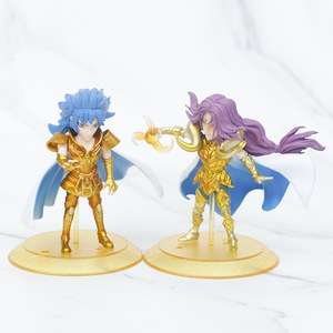11cm <span class=keywords><strong>Saint</strong></span> <span class=keywords><strong>Seiya</strong></span> Anime Figure Mythe Tissu Leo Aiolia Verseau Camus Cancer DeathMask Golden Zodiac Knight Action Poupées Japonaises - Product Image 4