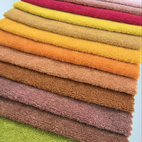HLX L374 Tissu en velours tricoté teint 100 % polyester épais, tendance, personnalisé OEM, vente en gros du fabricant
