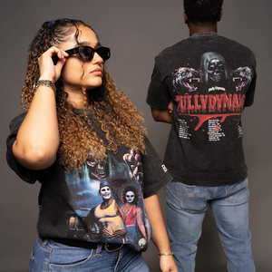 <span class=keywords><strong>T</strong></span>-<span class=keywords><strong>Shirt</strong></span> Oversize Vintage Lavata per Uomo e Donna, Stampa Fronte-Retro a Tema <span class=keywords><strong>Horror</strong></span>, Manica Corta, Streetwear Hip Hop Casual - Product Image 4