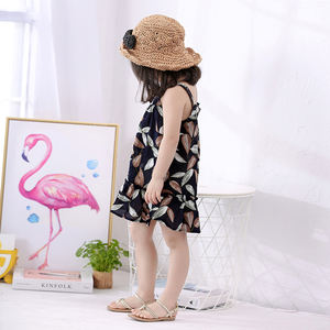 ราคาโรงงาน ชุดเดรสเด็กผู้หญิงสำหรับฤดูร้อน แบบสายเดี่ยว สำหรับเด็กอายุ 2 ปี ปี 2021 - Product Image 4