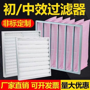 Filtre à air primaire plissé en tissu non tissé G4 F6 pour système de purification d'air intérieur - Product Image 3