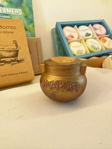 Harry Potte R bombe de bain magique en forme de pot avec poudre de paillettes dorées Halloween - Product Image 3