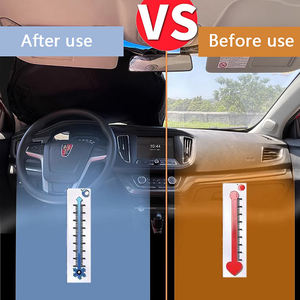 Grosir kaca depan mobil berlapis perak pelindung matahari musim panas dengan iklan bisnis & hadiah promosi - Product Image 2