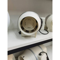 Ventilateur extracteur de fumée silencieux de 8 pouces pour serres de culture hydroponique, avec moteur en cuivre et roulement à billes en plastique, pour vente en gros
