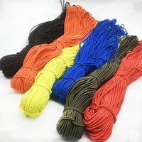 Corde élastique en caoutchouc de coton coloré en vrac durable à haute élasticité pour la décoration de vêtements DIY