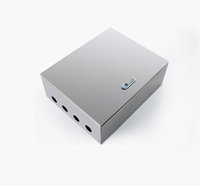 Boîtier électrique en acier inoxydable IP54 étanche pour la distribution extérieure de courant basse tension