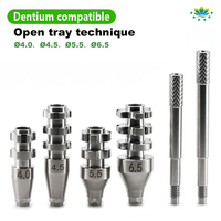 Coupelle de transfert pour implant dentaire, compatible avec Dentium, en acier inoxydable usiné CNC, pour laboratoire et clinique, fabrication OEM