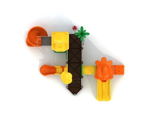 Enfants nouveau Style aire <span class=keywords><strong>de</strong></span> <span class=keywords><strong>jeux</strong></span> extérieure bébé vente chaude jouets pas cher coloré en plastique balançoire toboggan enfants jouer - Product Image 6