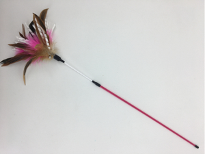 Espiral Turquía pluma <span class=keywords><strong>Teaser</strong></span> gato juguetes campana mordedura resistente interactivo gato <span class=keywords><strong>Teaser</strong></span> varita - Product Image 6