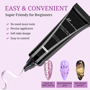 Gel de Uñas 4D 5D con Diamantes de Imitación, Gel Sólido Superadhesivo Sin Necesidad de Limpiar para Esculpir en 3D y Manicura - Product Image 5